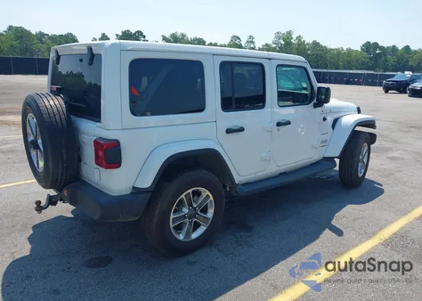 2018 Jeep Wrangler Unlimited Sahara 4X4 z USA, uszkodzony, nr VIN 1C4HJXEG6JW112976